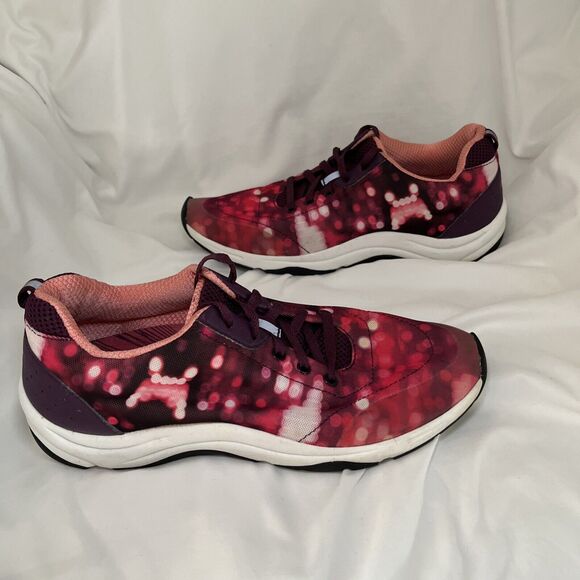 Vionic Shoes Womens 9 335 Tourney Running Sneakers Pink Lace Up Low Top Comfort - Picture 2 of 12